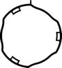 ELRING 456.960 Gasket, intake manifold